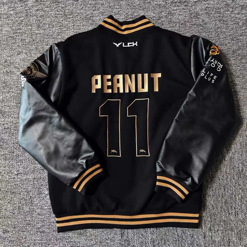2024 World Championship HLE Baseball Jersey American PU Leather Team Jersey / S14 Expedition Viper Embroidered Jacket - Image 6