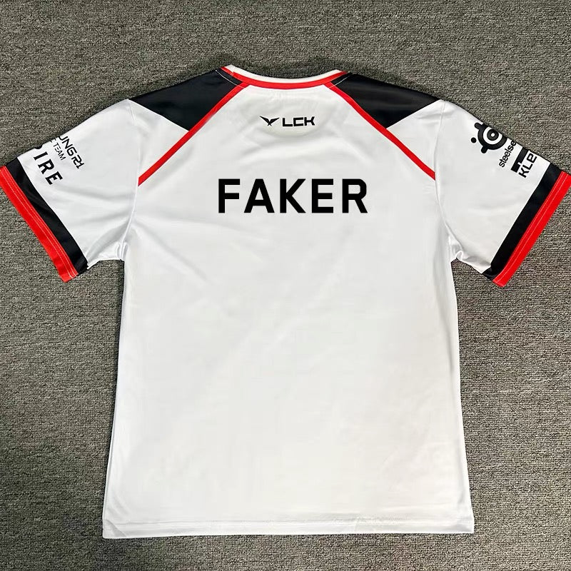 2026 T1 Team Uniform Lck First Stage Faker's Same T-Shirt - Image 2