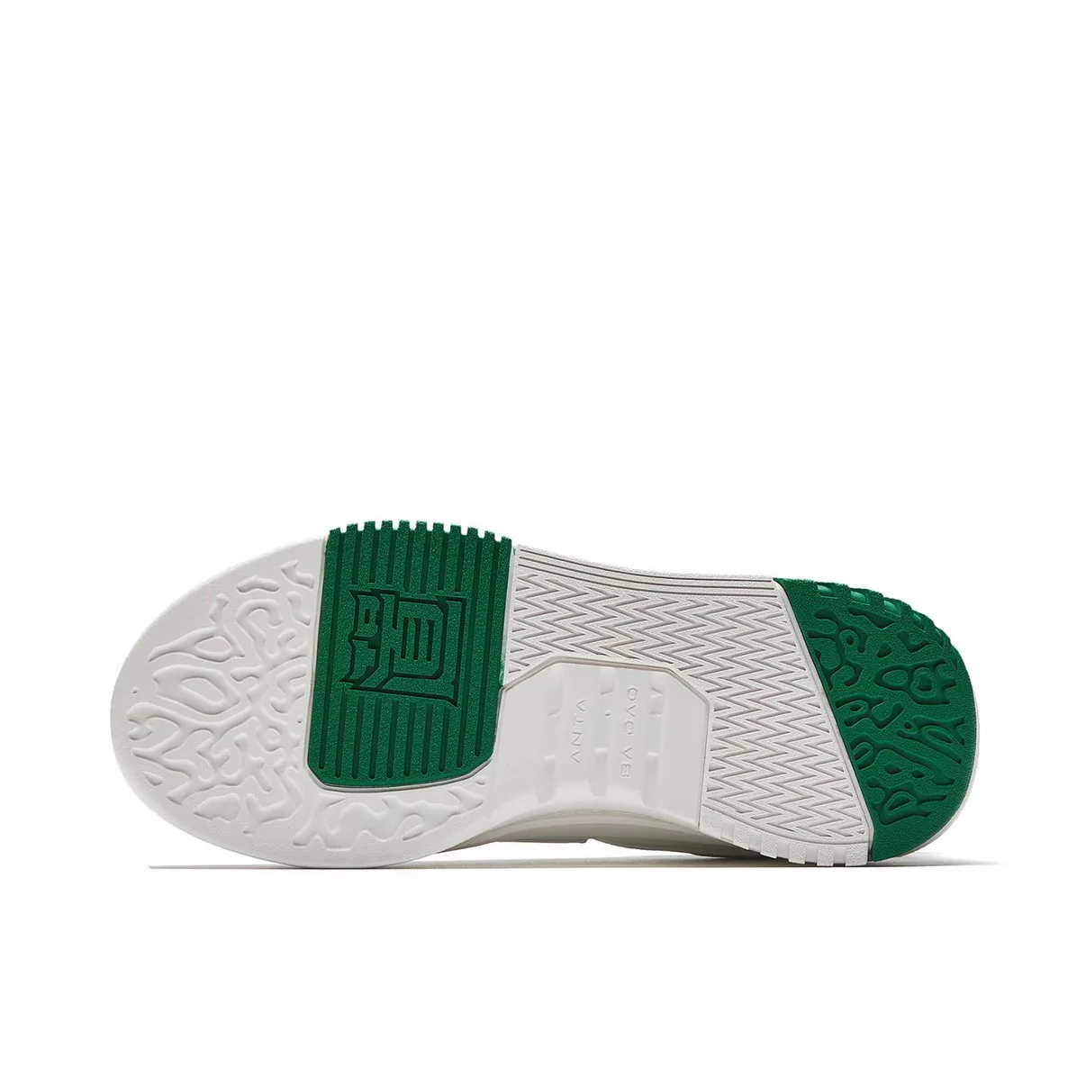 （Women & Men）Anta Badao 2026 Spring Casual Sneakers - White/Green - Image 3