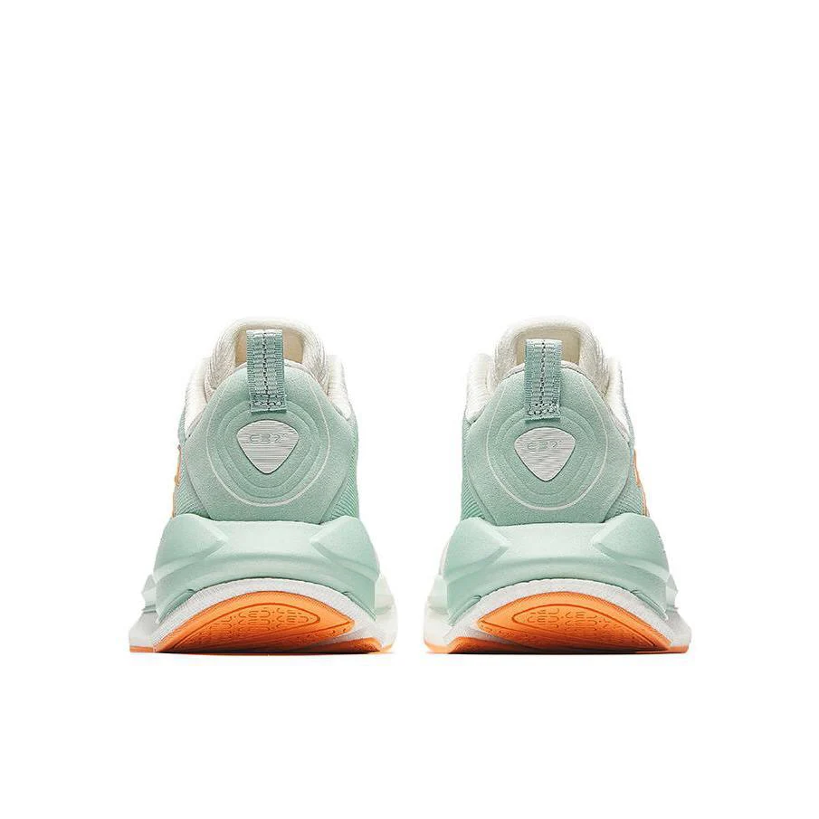 (Women)Anta C37 5.0 Nitrogen Technology Running Shoes - White/Cyan - Image 4
