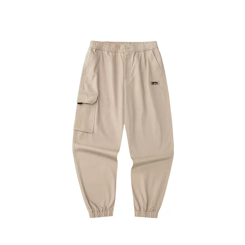 Anta Jogging Pants Running Tapered Sweat Patns
