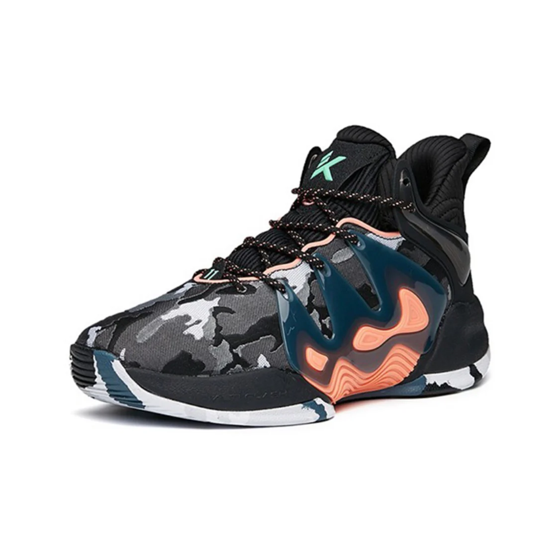 Anta KT "The Mountain 1.0" Low - Black/Orange - Image 2