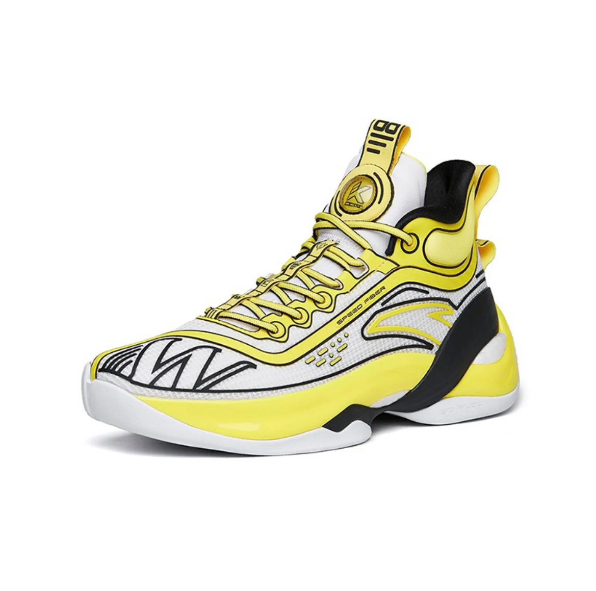 Anta Klay Thompson Kt7 - Neptune soup/White/Yellow - Image 2