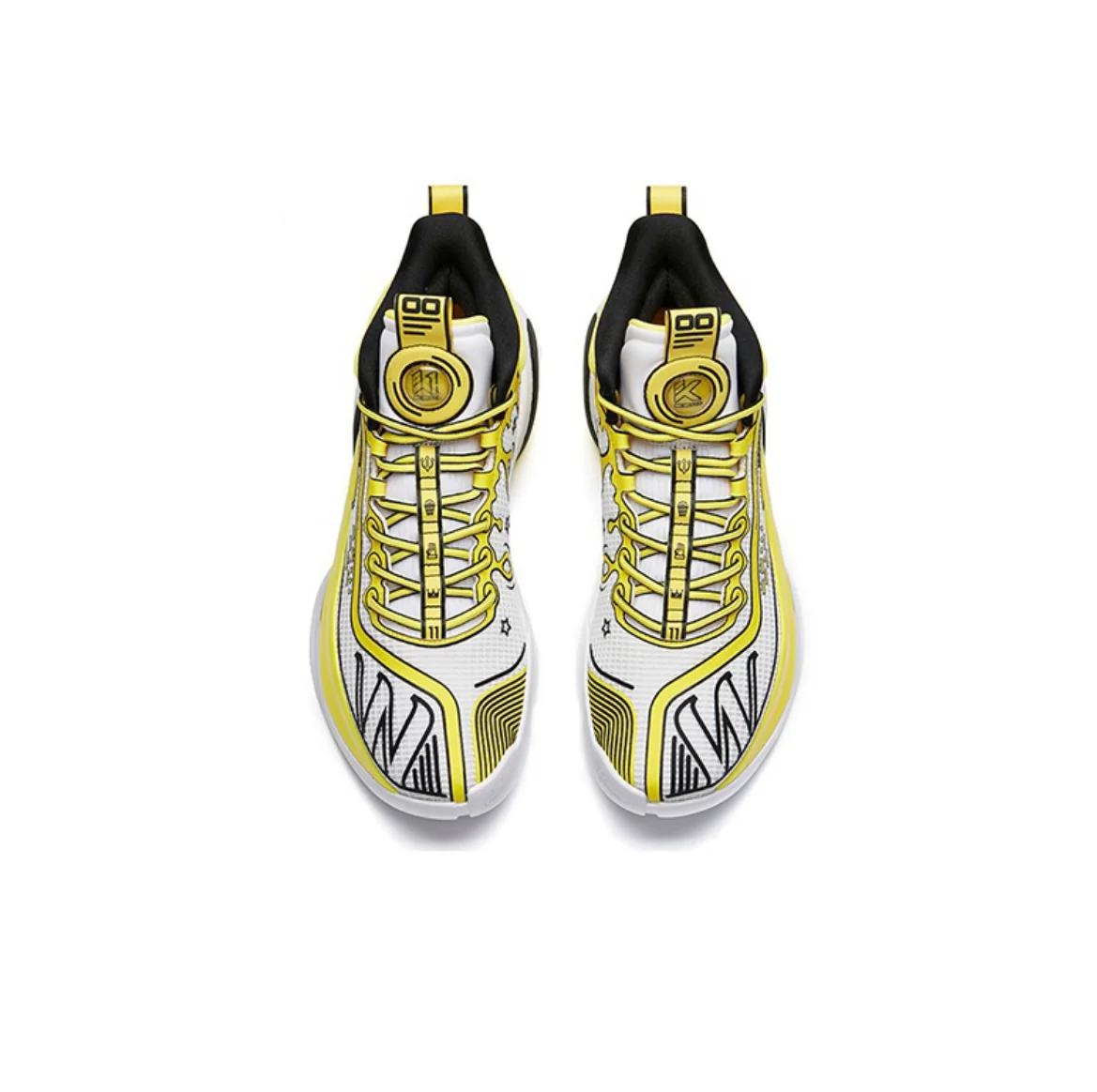 Anta Klay Thompson Kt7 - Neptune soup/White/Yellow - Image 6