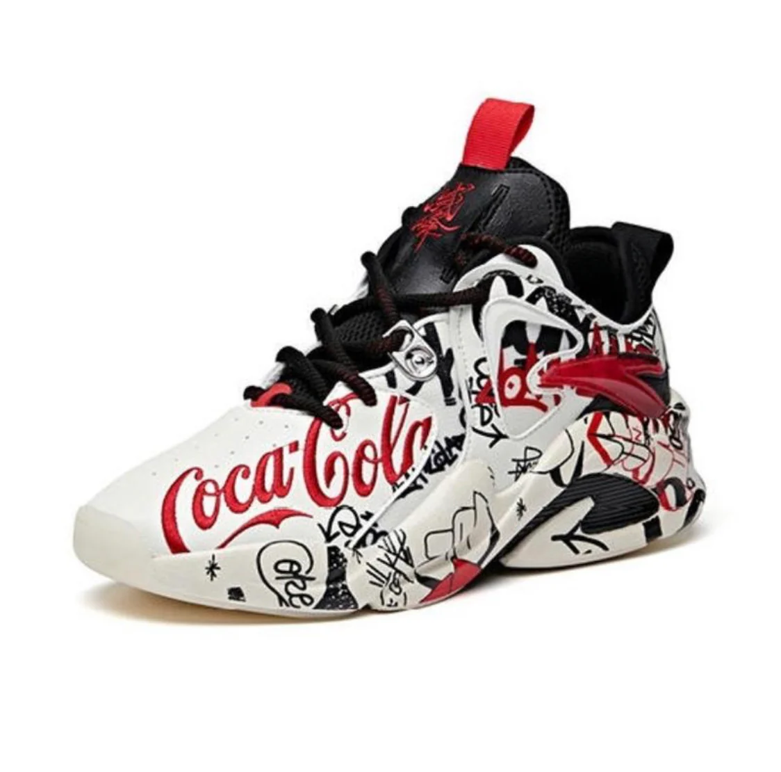 Anta Badao x Coca Cola - Black/White/Red - Image 2