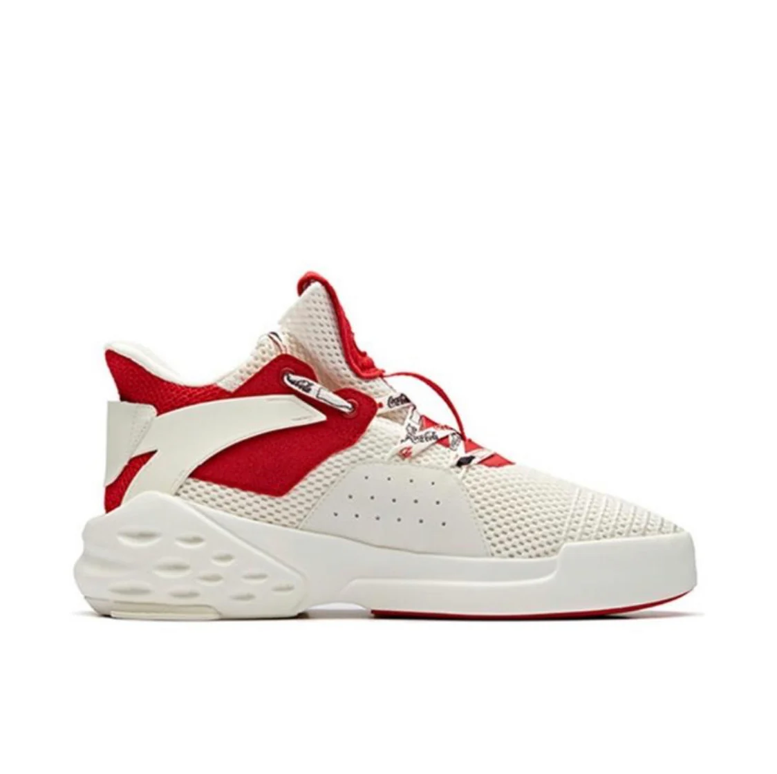 Anta Men's Badao x Coca Cola White/Red - Image 5