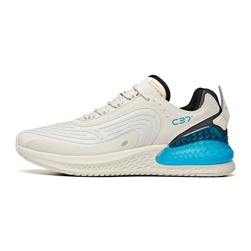 Anta Men's C37+ Plus Running Gray/Black/Blue