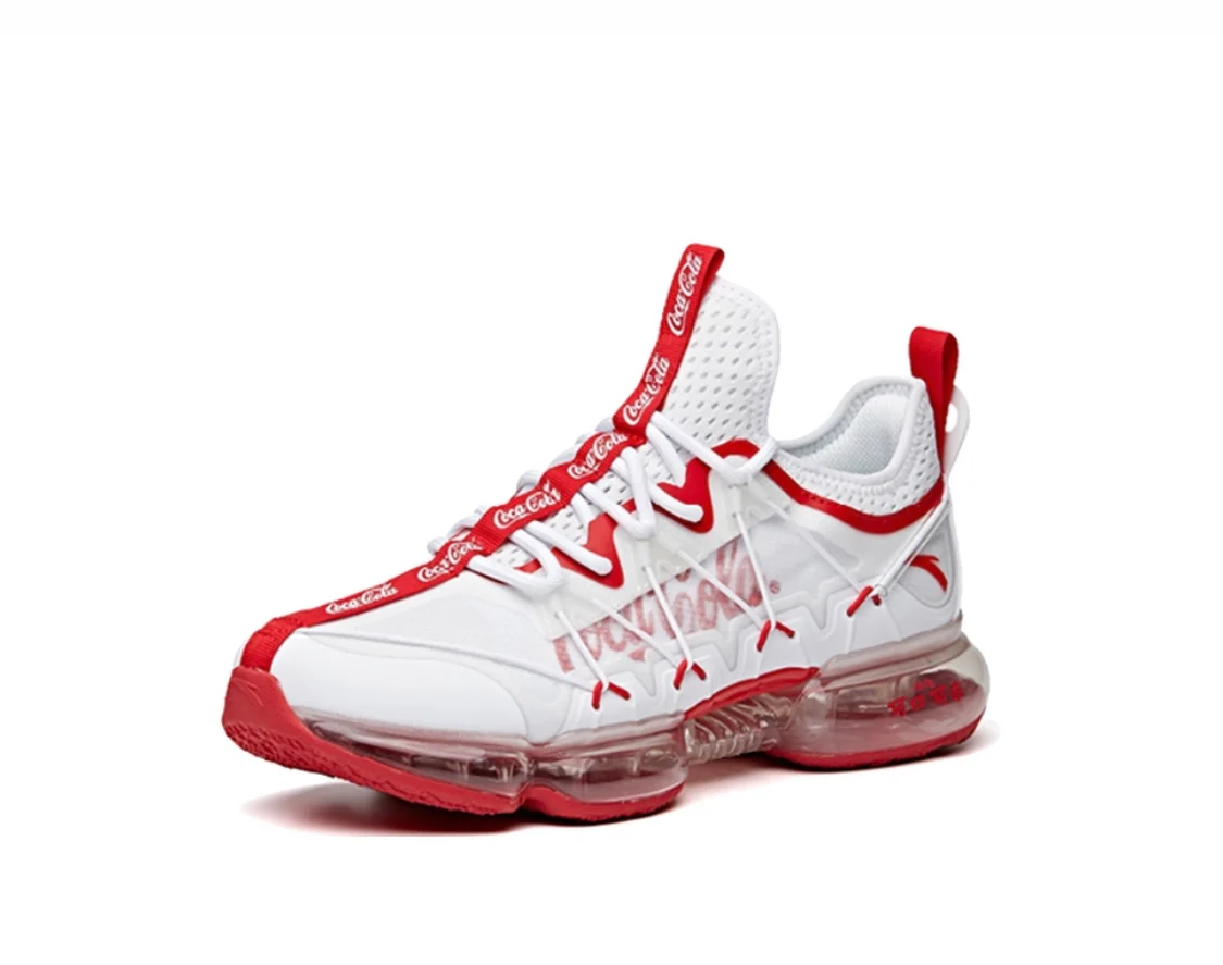 Anta Men's Coca Cola Red/White - Image 3
