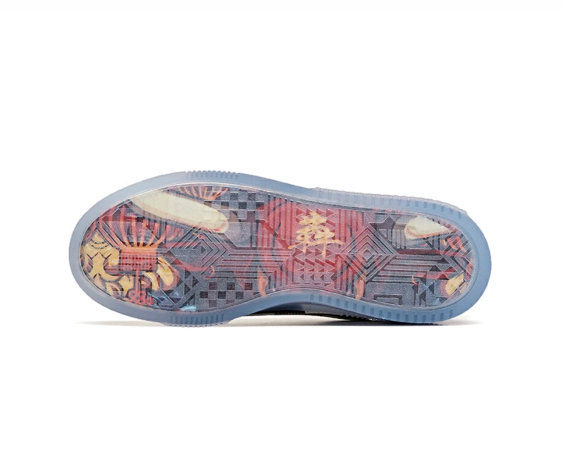 Anta Men's Life Series Jelly Low White/Black/Red - Image 5