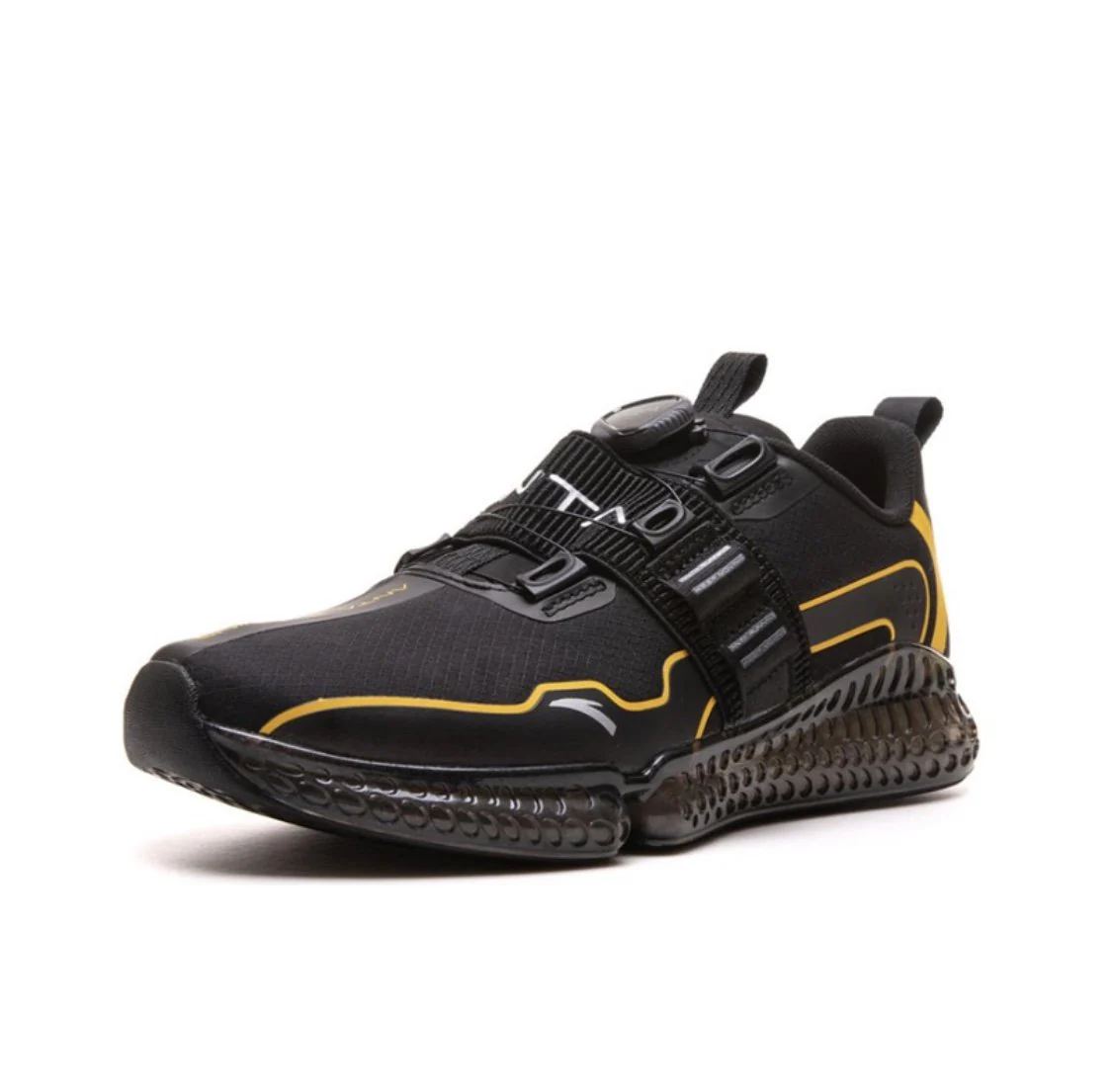 Anta Men's NASA Running Black/Yellow - Image 2