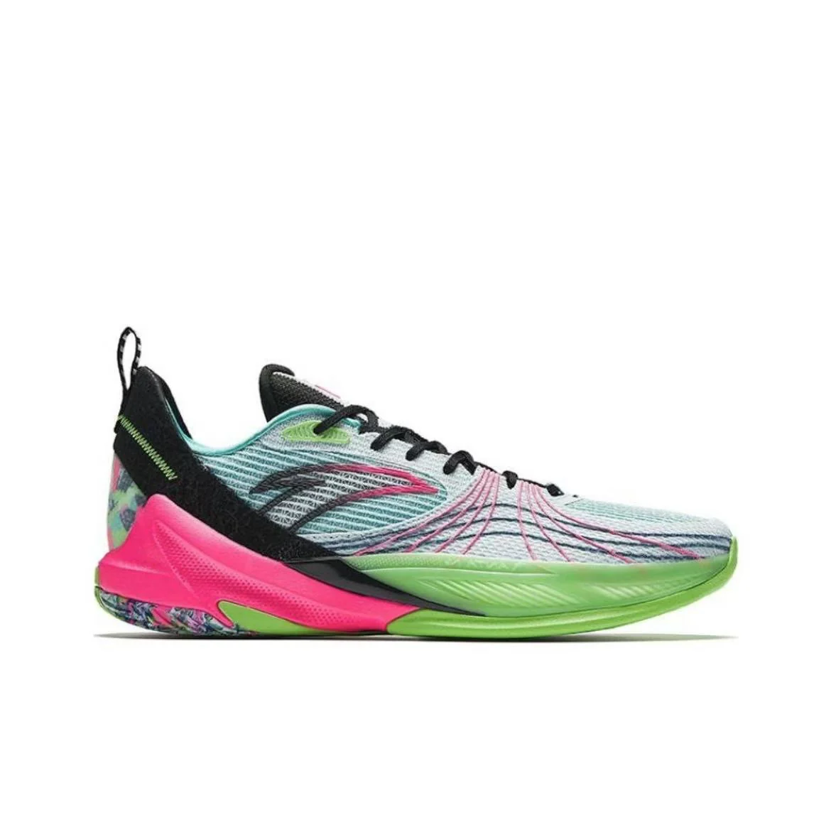 Anta Shock Quick Decision 6 - Green/Blue/Black - Image 2
