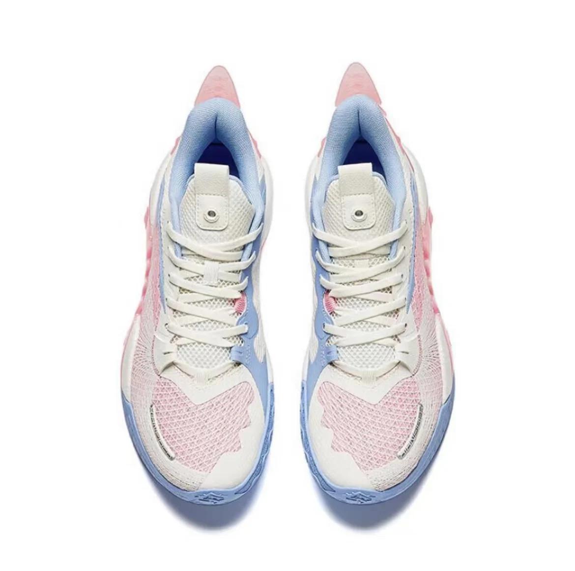 Anta Shock Wave 5 TD V2 - White/Pink - Image 3