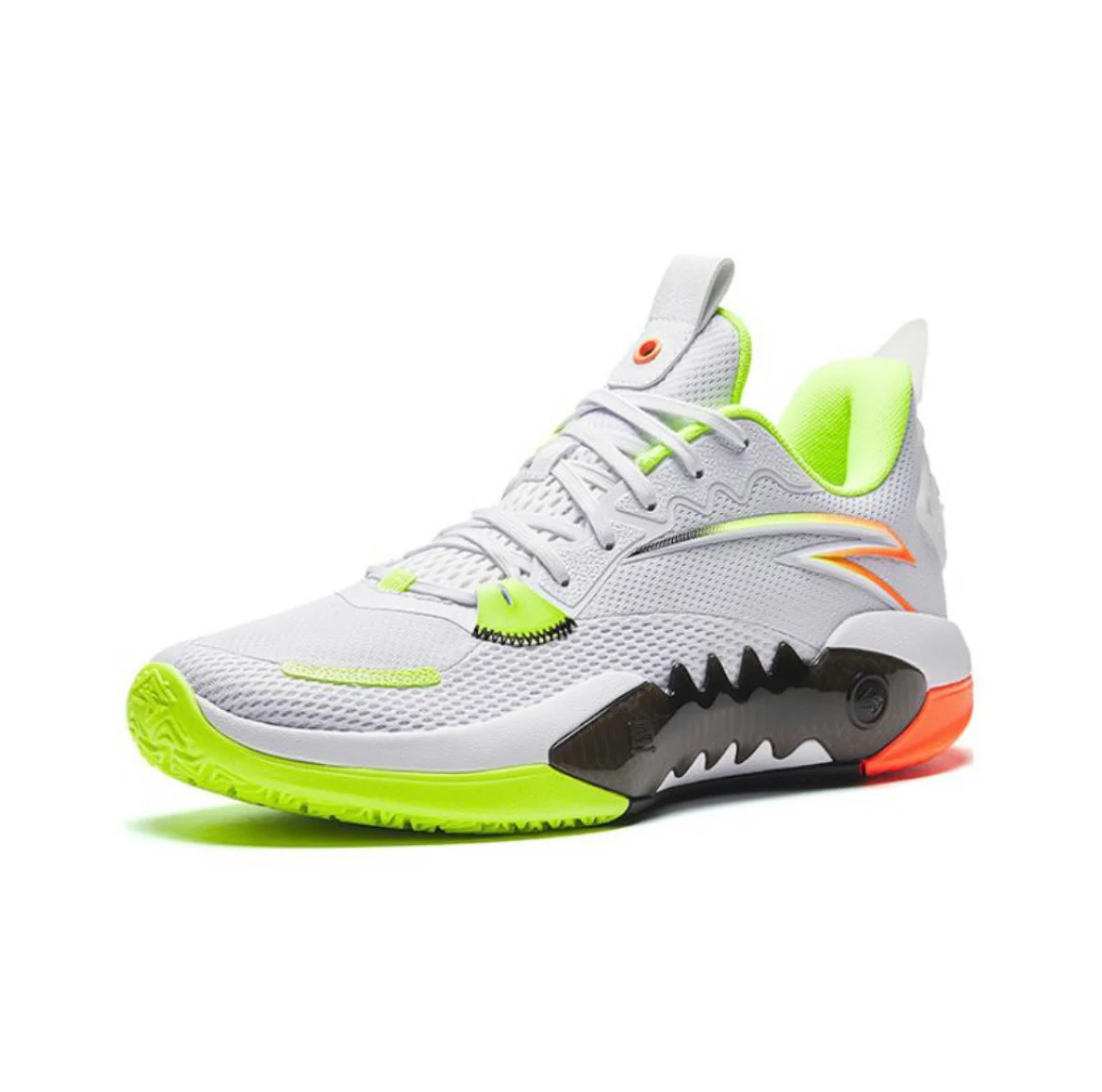 Anta Shock Wave 5 TD - White/Green - Image 2
