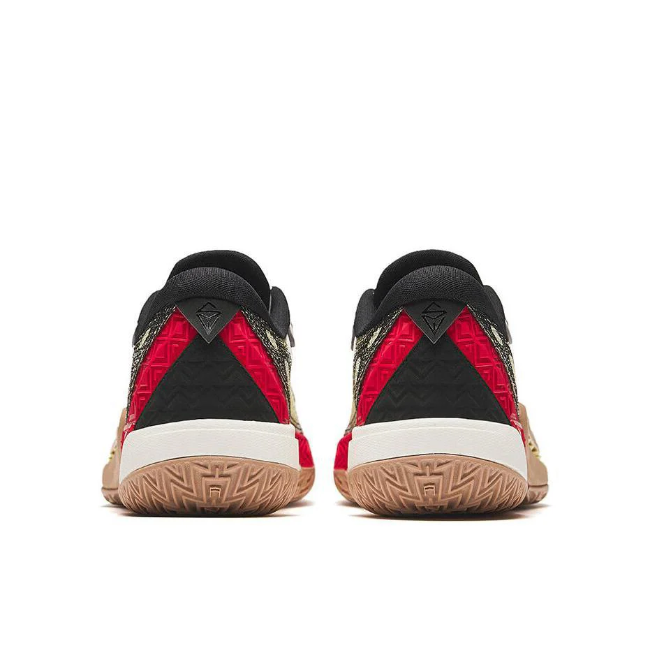 Anta Shock Wave 6 - White/Black/Red - Image 4
