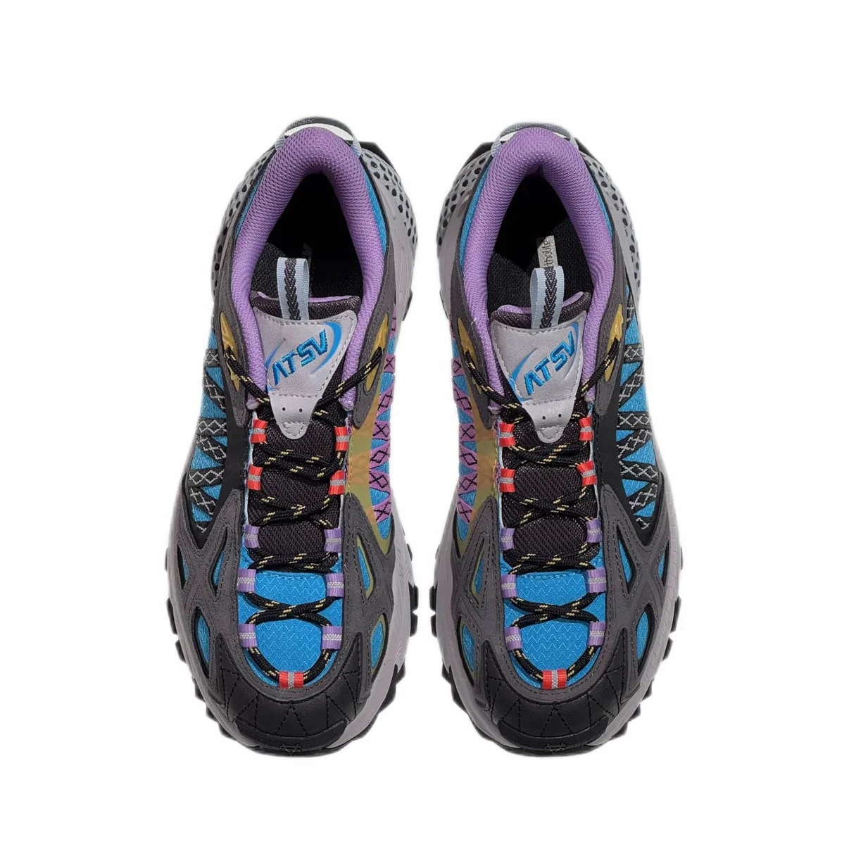 ANTA SNEAKERVERSE ZIGZAG Low-top Casual Shoes - Blue/Gray/Black - Image 4