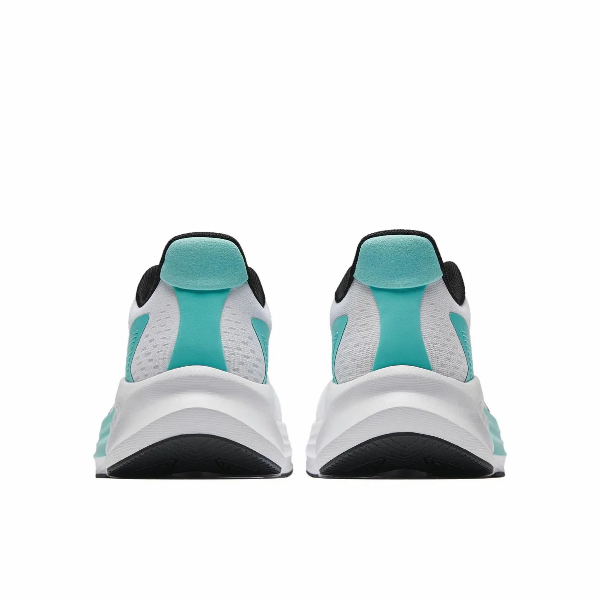 【Yibo Wang】 Anta Stinger 6 Fabric PP Film Running Shoes - White/Clear Blue - Image 4