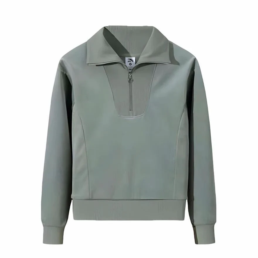 【Gu Ailing】Anta Training Series Pullover Collar Half-Zip Sweatshirt - Image 7