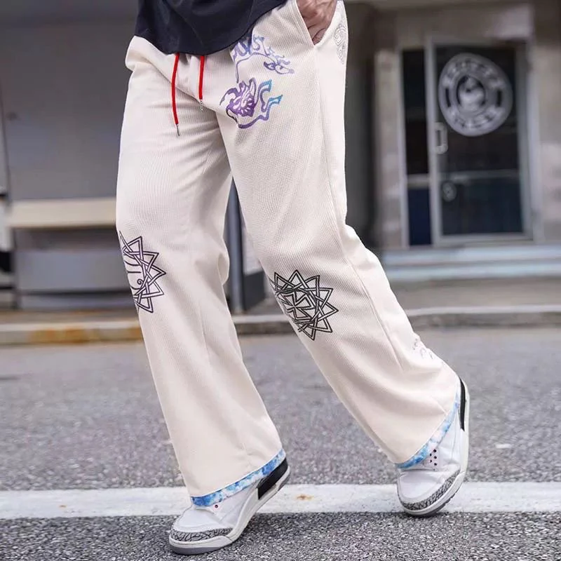 Bohemian style sports casual sweatpants - Image 4