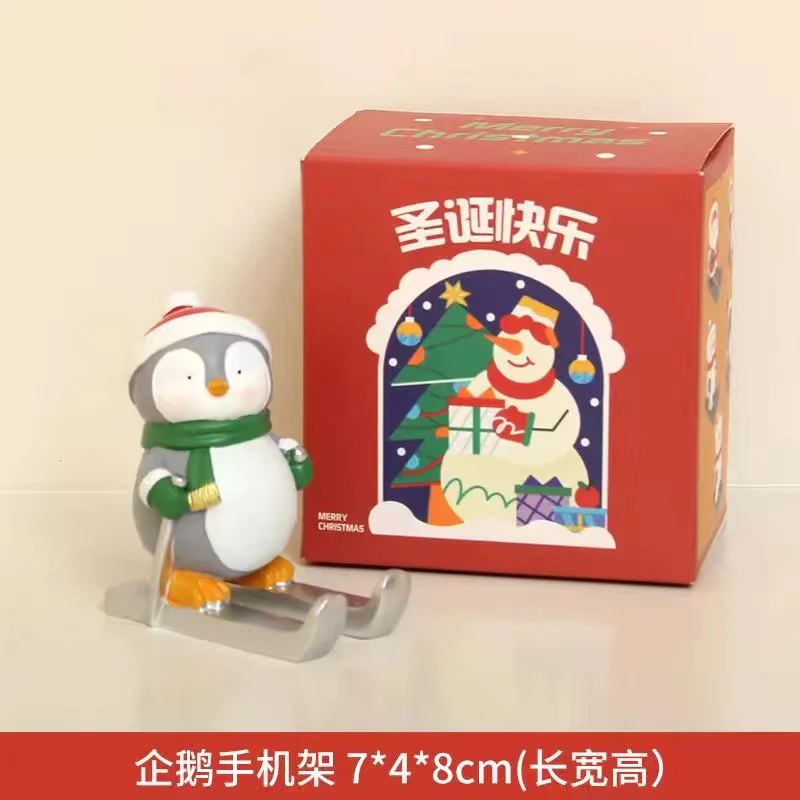 Christmas Gifts | Santa Claus Elk Desktop Phone Holder - Image 3
