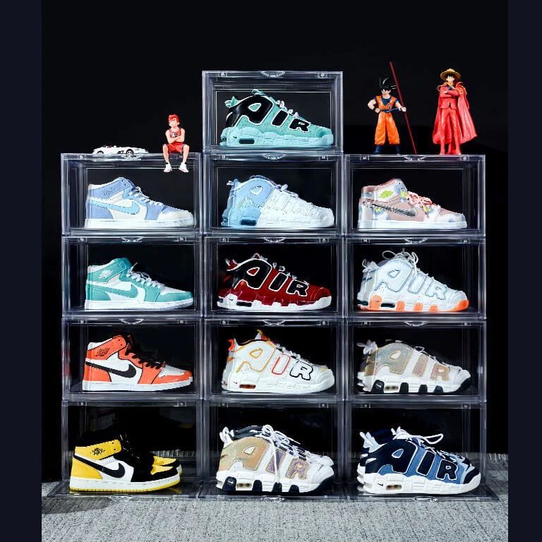 Clear Acrylic Plastic Shoe Box - Image 4