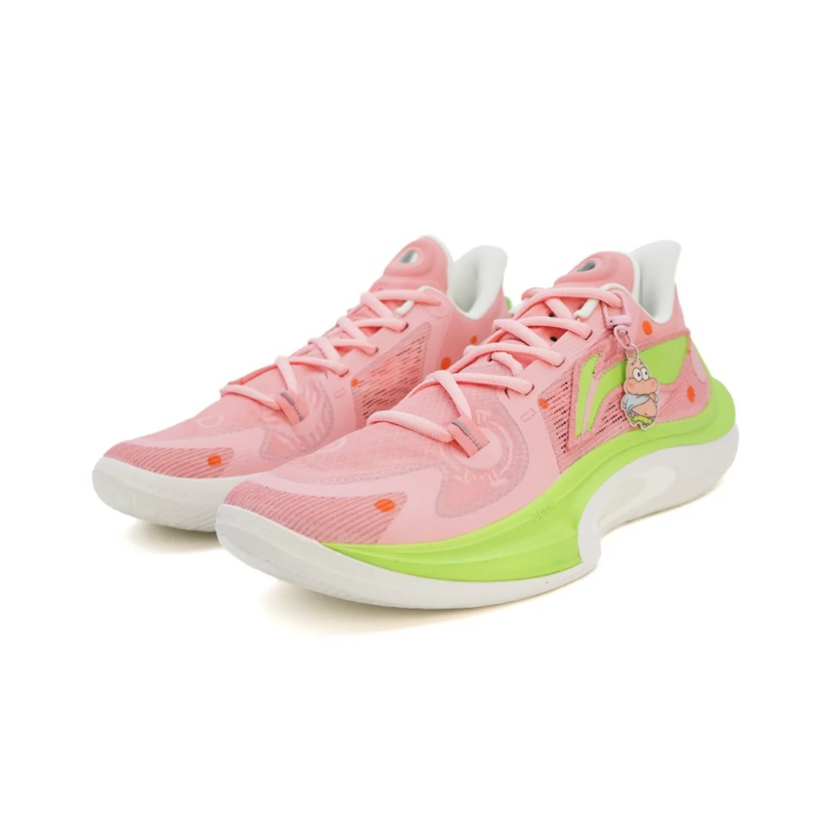 （Custom Sneakers）Fred VanVleet x Li-Ning Sonic 11 - Patrick Star - Image 2