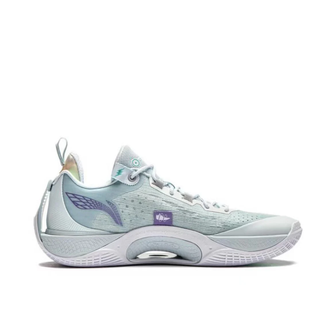 D'Angelo Russell x Li Ning Wade Shadow 5V2 - White/Blue - Image 3