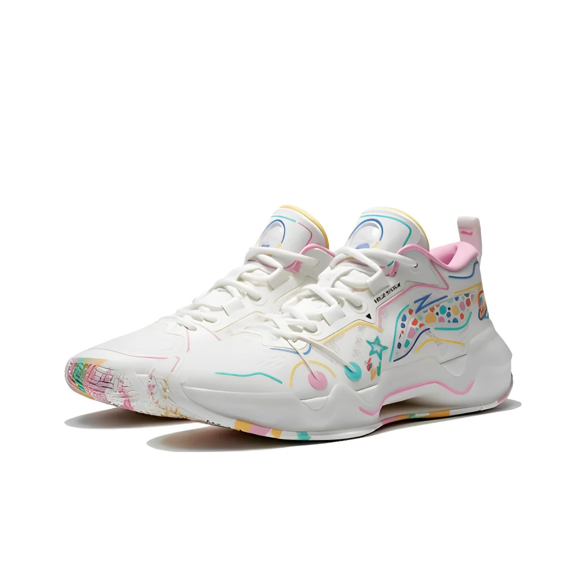 Disney x Li-Ning Liren 2 - White/Pink - Image 2