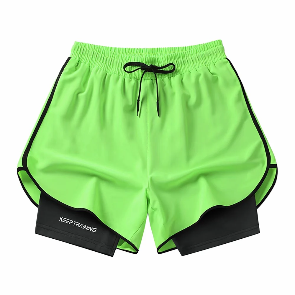 Double-layer Marathon/Running Quick-drying Shorts - Image 10