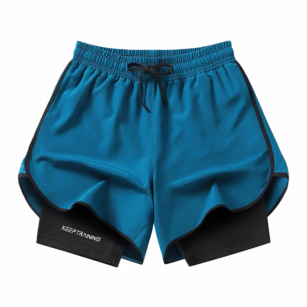 Double-layer Marathon/Running Quick-drying Shorts - Image 5