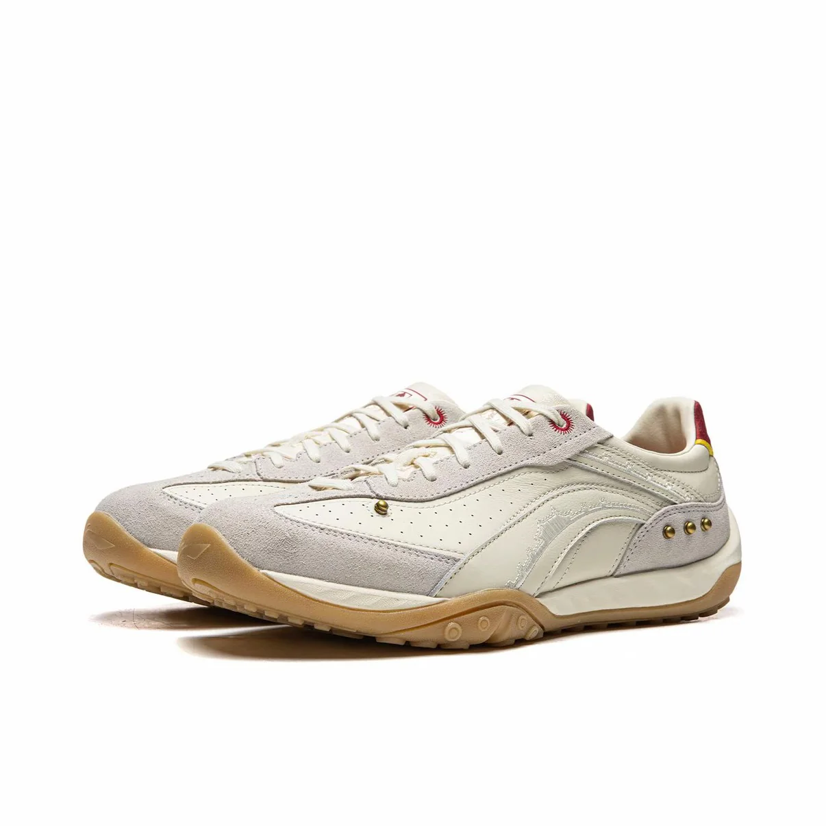 (Sun Yingsha) Forbidden City x Li-Ning Flow Sports Casual Shoes - Pale Yellow - Image 2
