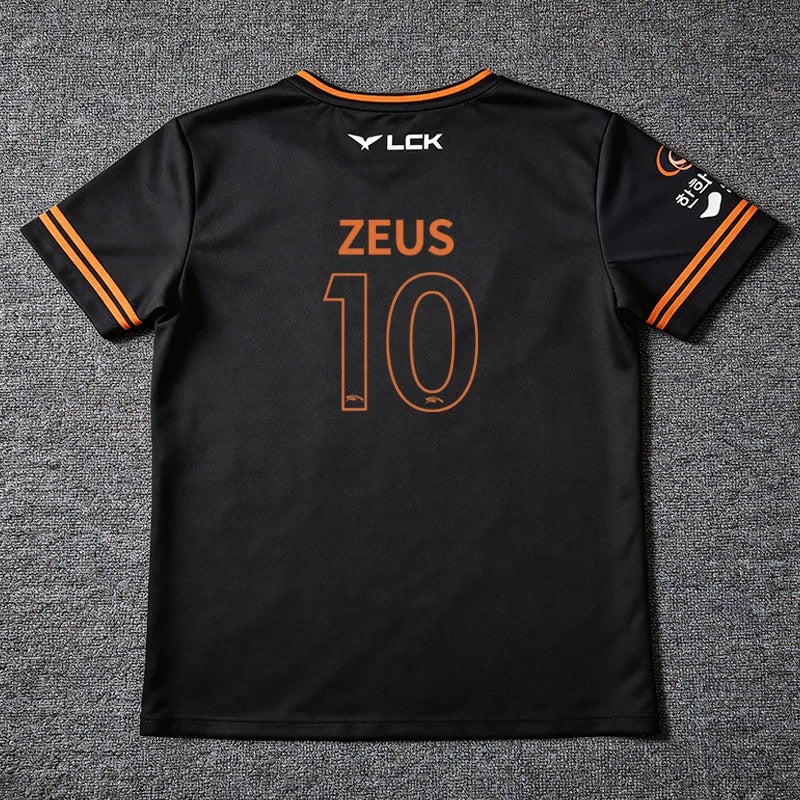 HLE 2026 LCK Jersey S16 T-Shirt GUMAYUSI ZEUS - Image 9