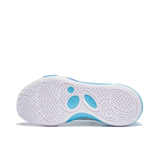 （Kids）Li-Ning Wade All City 11 - White/Blue/Purple - Image 3
