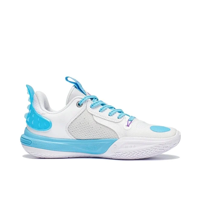（Kids）Li-Ning Wade All City 11 - White/Blue/Purple - Image 4