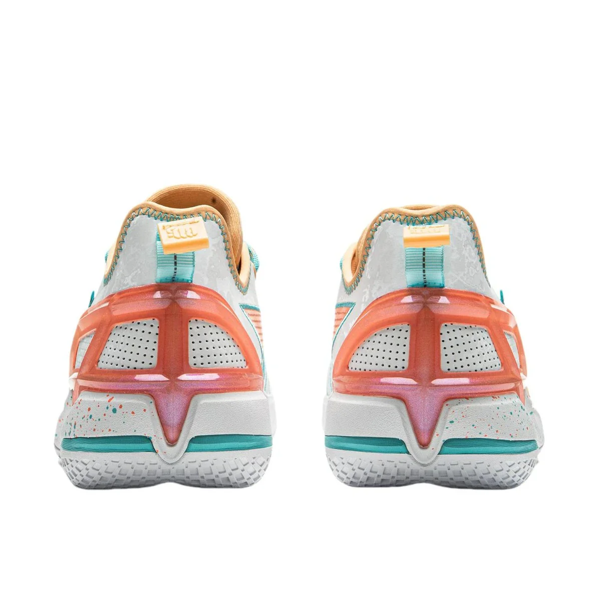 Li-Ning Badfive 4.5 - White/Orange - Image 4