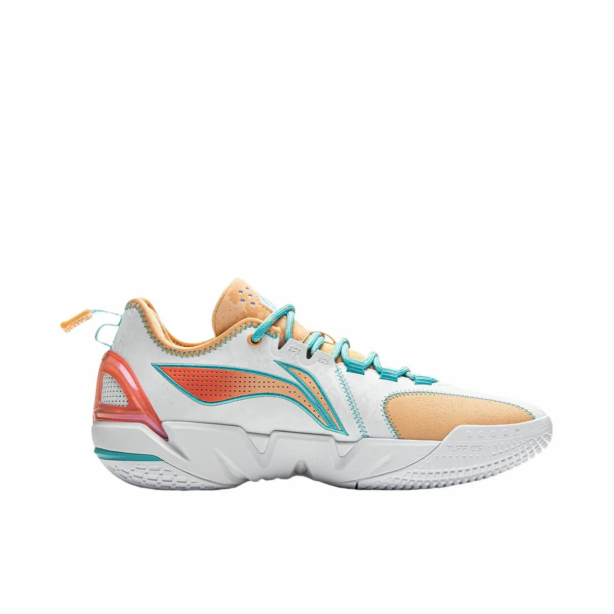 Li-Ning Badfive 4.5 - White/Orange - Image 6