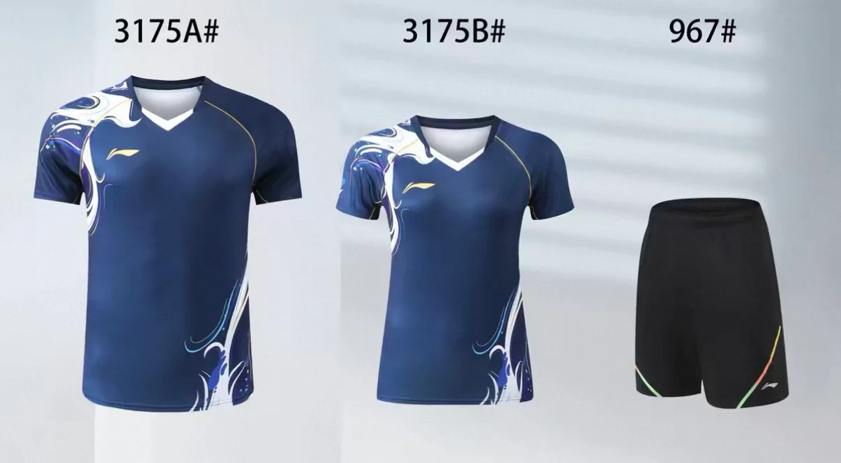 Li-Ning Club Series Quick-Drying Badminton/Table Tennis Apparel/Unisex - Image 32