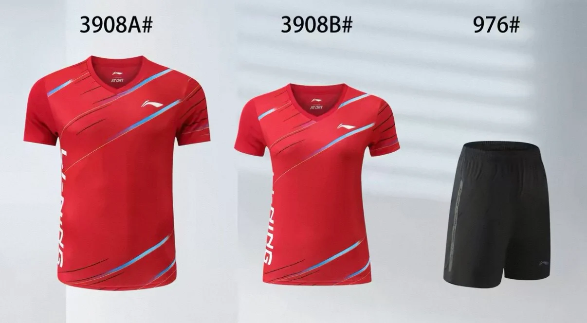 Li-Ning Club Series Quick-Drying Badminton/Table Tennis Apparel/Unisex - Image 34