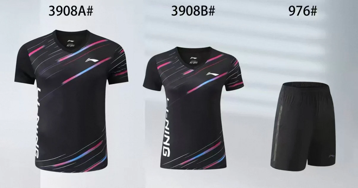 Li-Ning Club Series Quick-Drying Badminton/Table Tennis Apparel/Unisex - Image 35