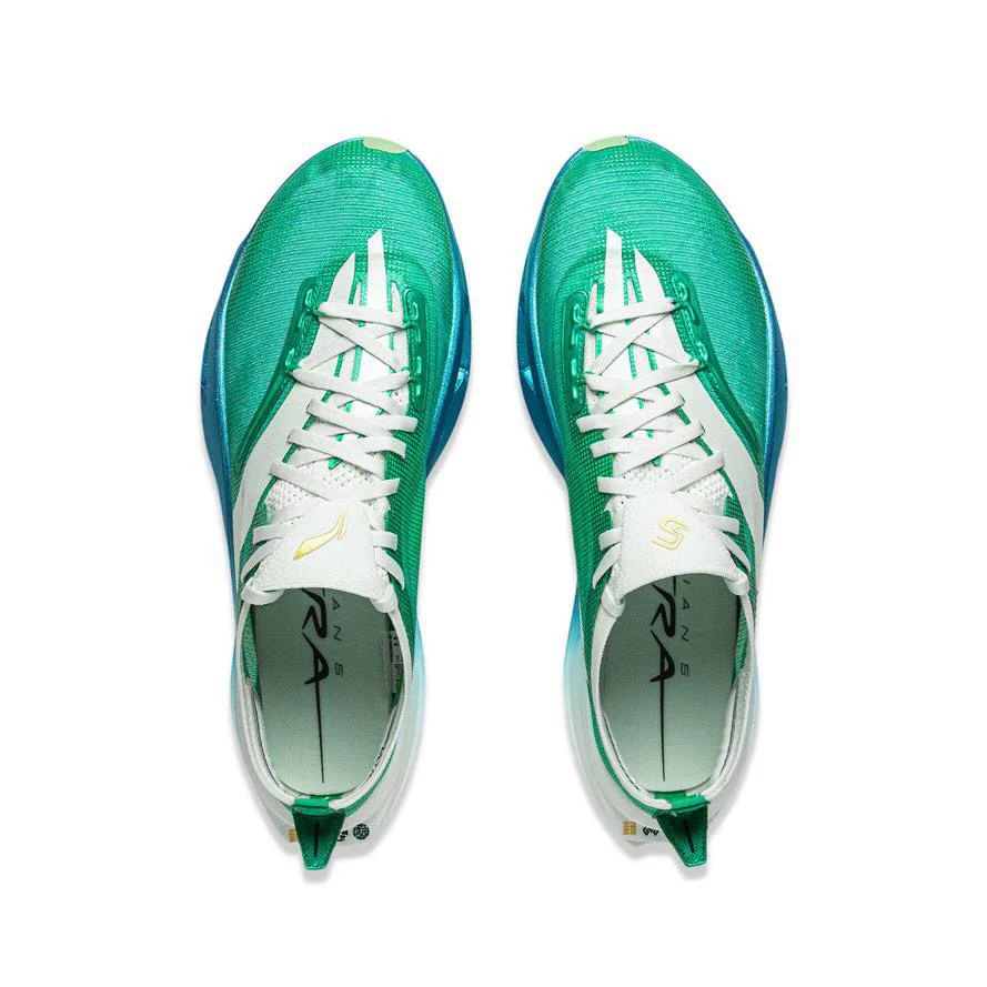（Men）Li-Ning Feidian 5 Ultra Marathon Running Shoes - Jade - Image 4