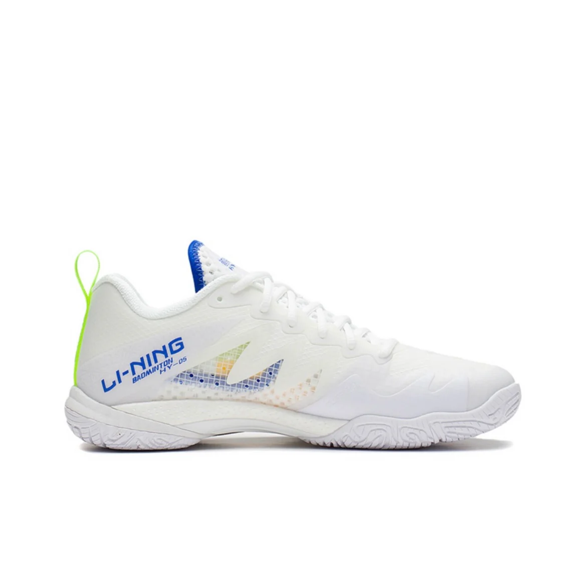 Li Ning Gyrfalcon V Competition Badminton Shoes - White - Image 3
