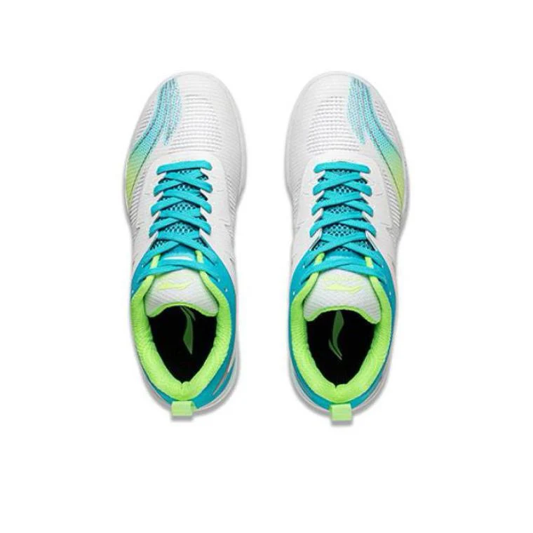 【Fan Zhendong 】 Li-Ning Kirin 2.0 Table Tennis Shoes - White/Green - Image 4
