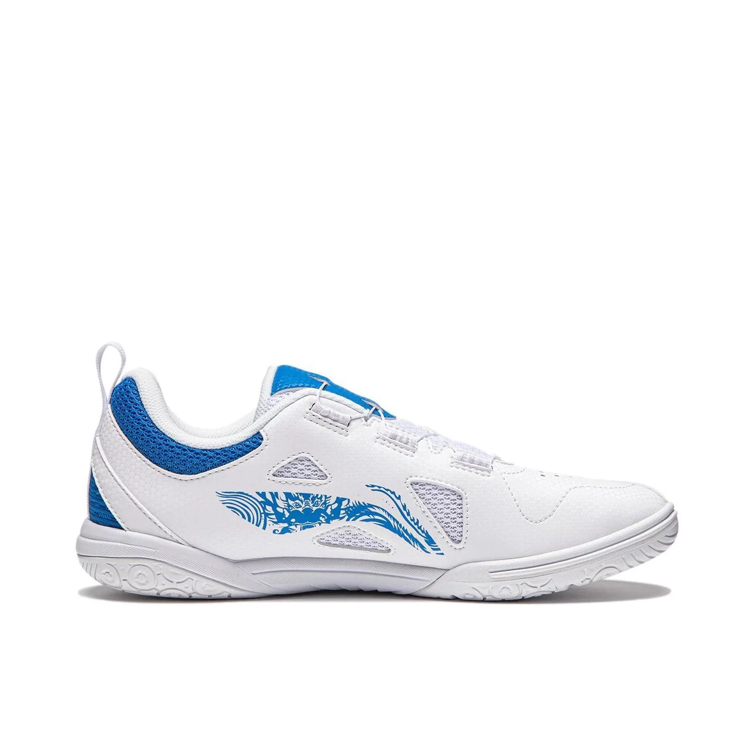 【Wang Chuqin】Li-Ning Mage Pe Table Tennis Shoes - Blue and white porcelain - Image 5