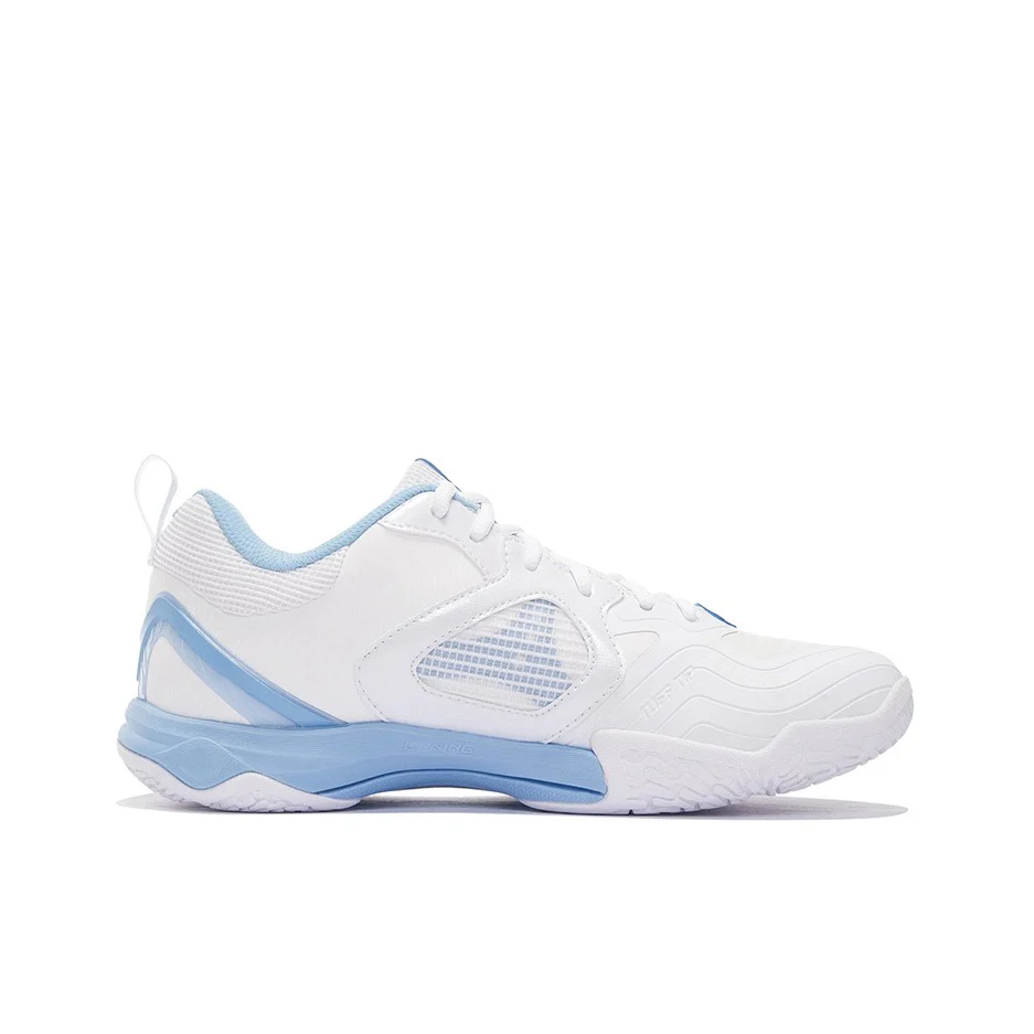 Li-Ning Ranger 6.0 Lite Badminton Training Shoes - White/Pink/Blue - Image 5