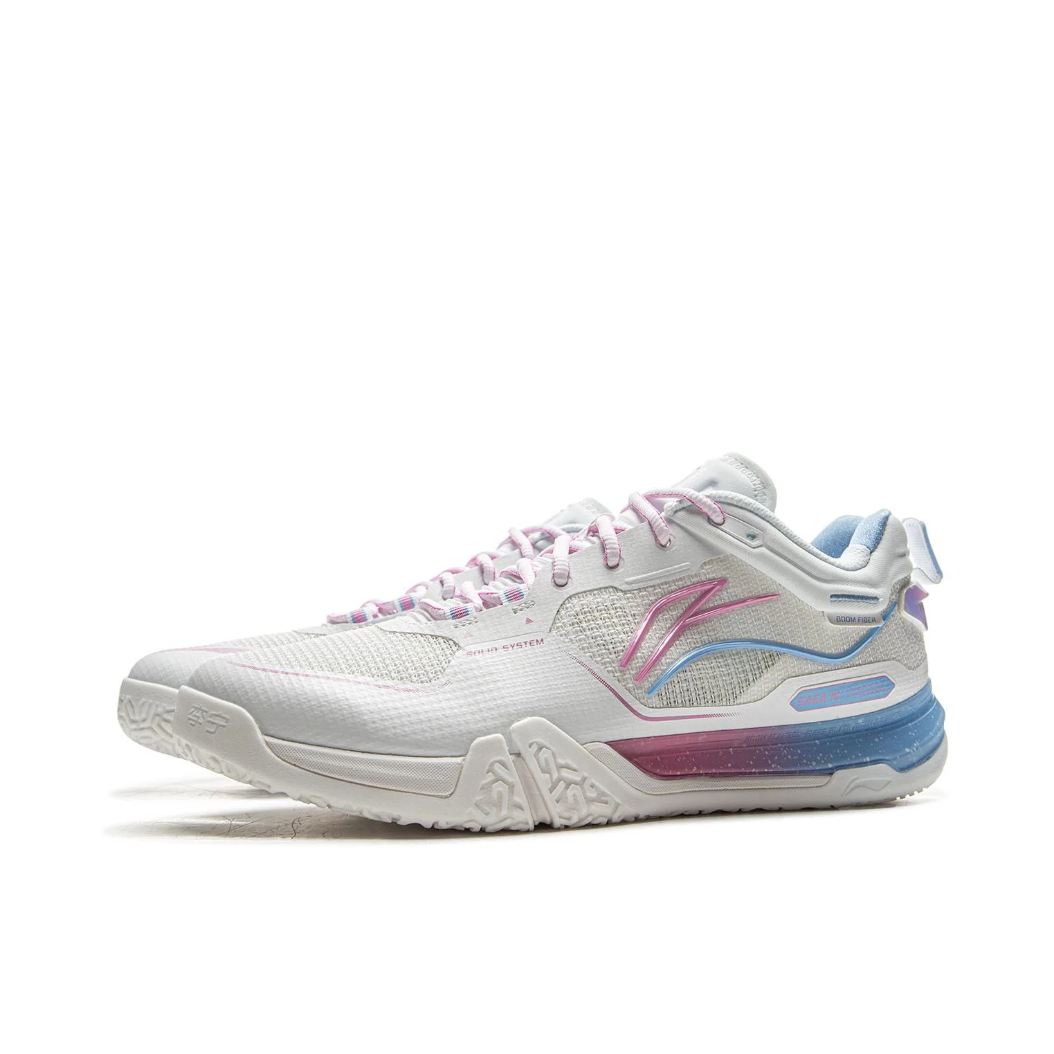 Li-Ning Saga 3 Pro Badminton Shoes - Cotton Candy - Image 2