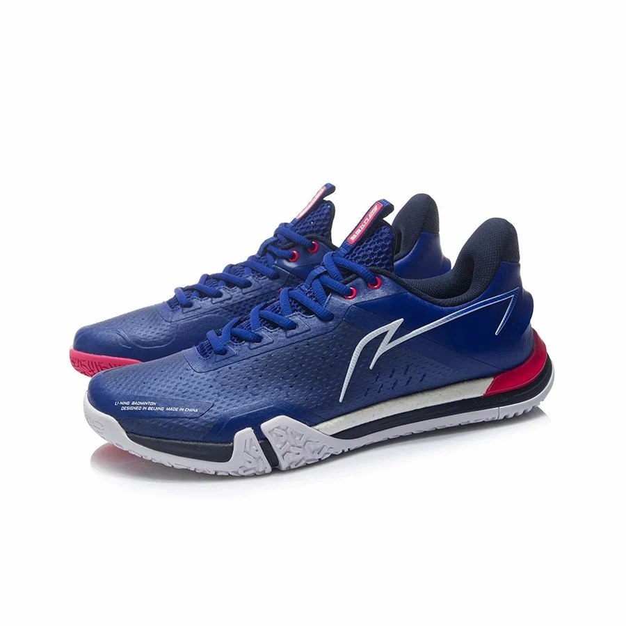 Li-Ning Saga SE Badminton Shoes - Dark Blue - Image 2