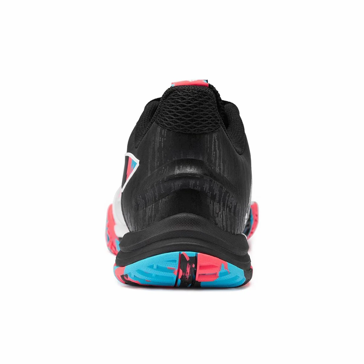 Li-Ning Saga SE Badminton Shoes - White/Black/Red - Image 4