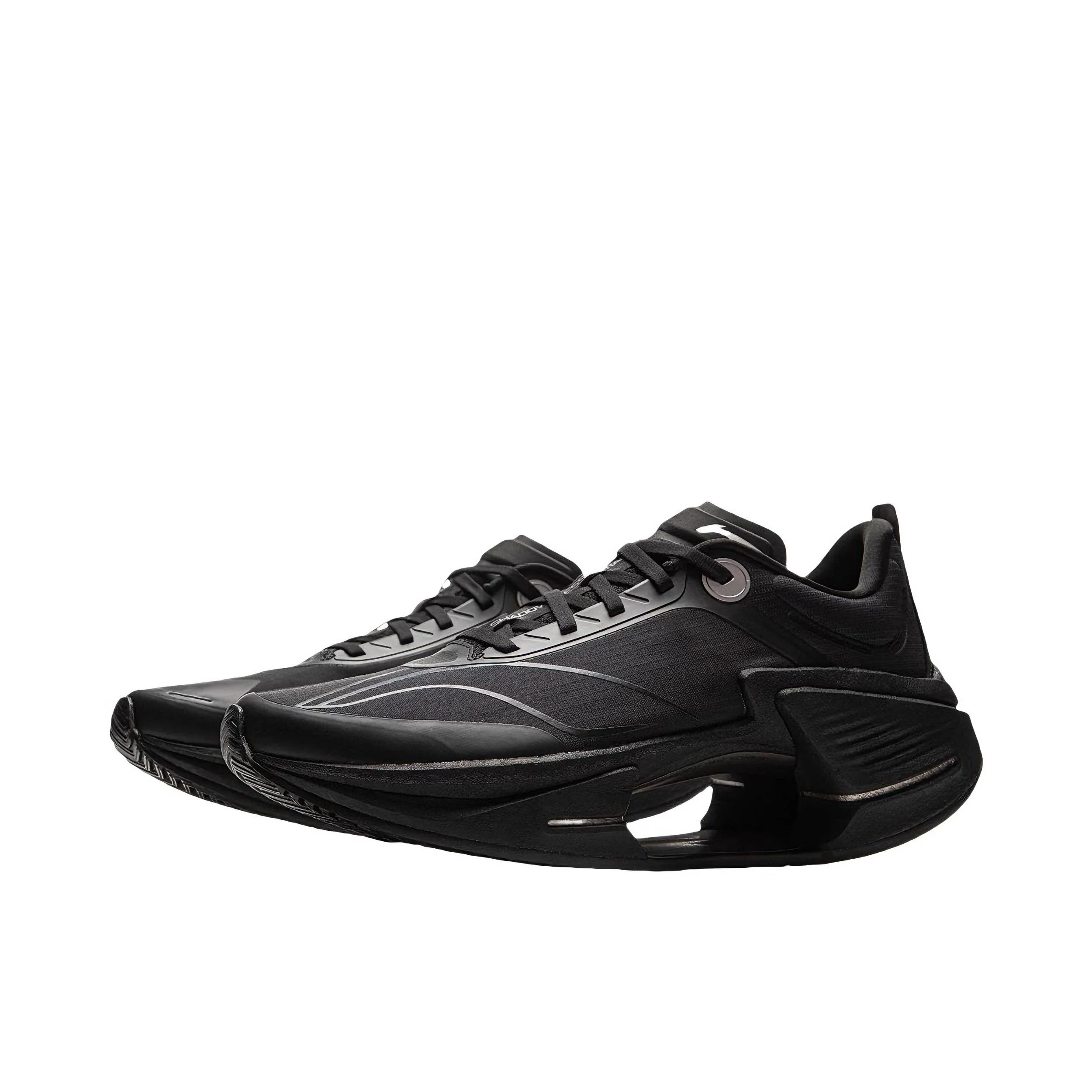 Li-Ning Shadow 3 Essential Running Shoes - Pure Black - Image 2