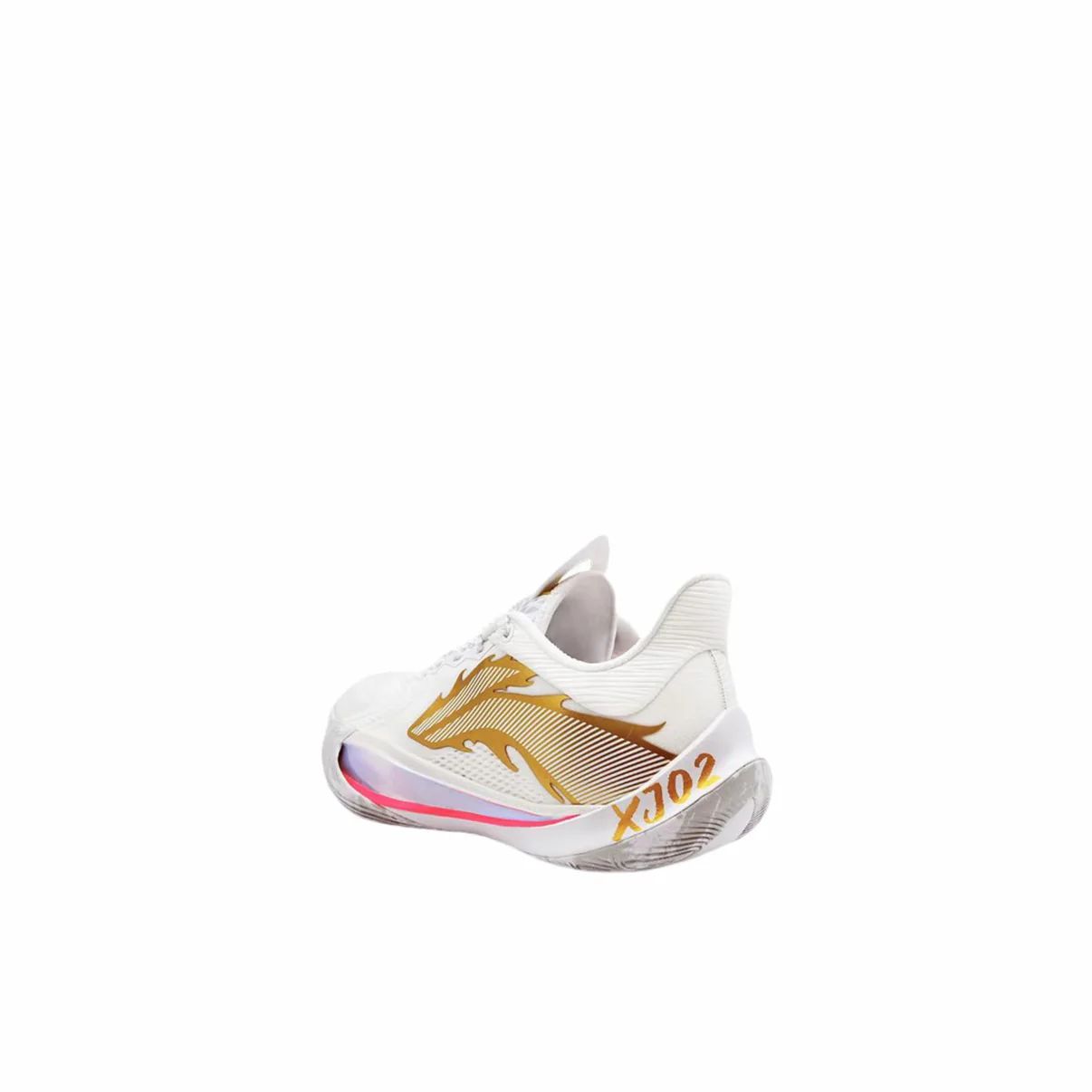 Xu Jie x  Li-Ning Sonic 13 V2 - White/Gold - Image 4