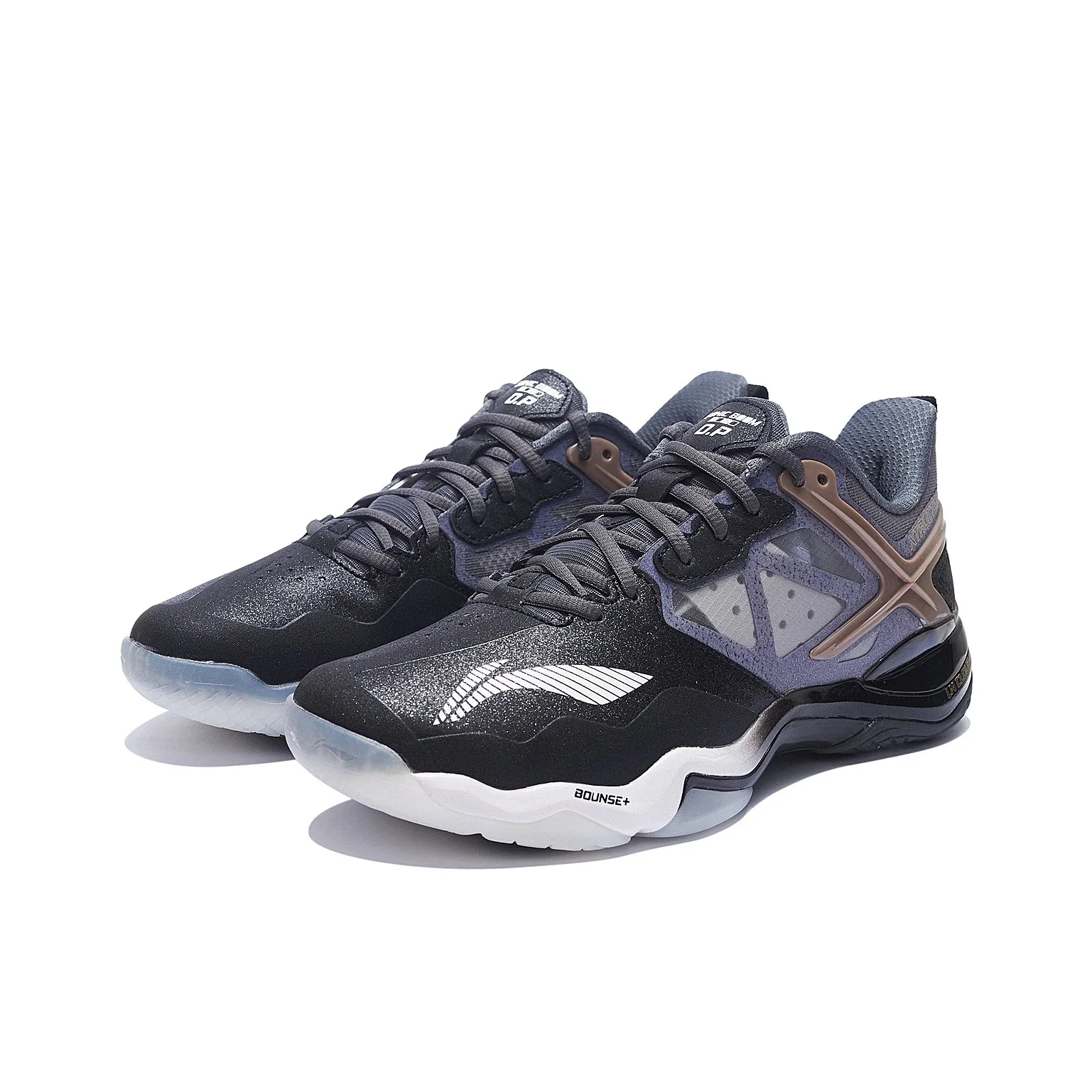 Li-Ning Sonic Boom 1.0 Badminton Shoes - OP/Black - Image 2