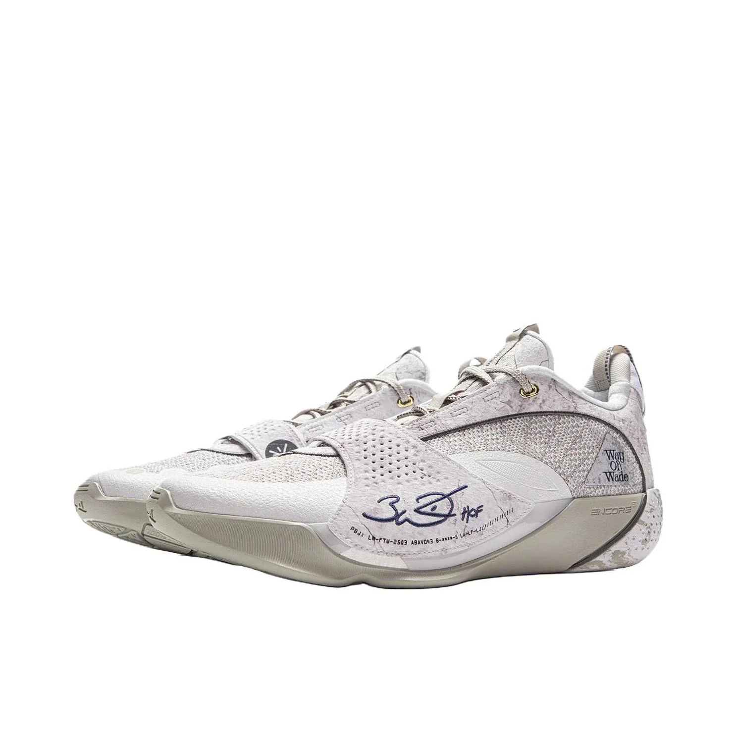 Li-Ning Wade All City 13 Encore - White/Gray - Image 2